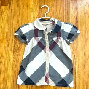 Burberry toddler girl top
